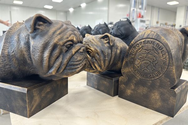 3D printed EBKC British Bulldogs