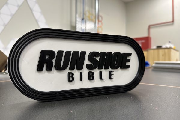 3D printed Run Shoe Bible Large