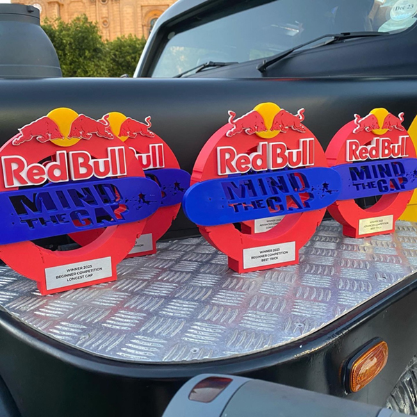 RED BULL SPORTS trophies