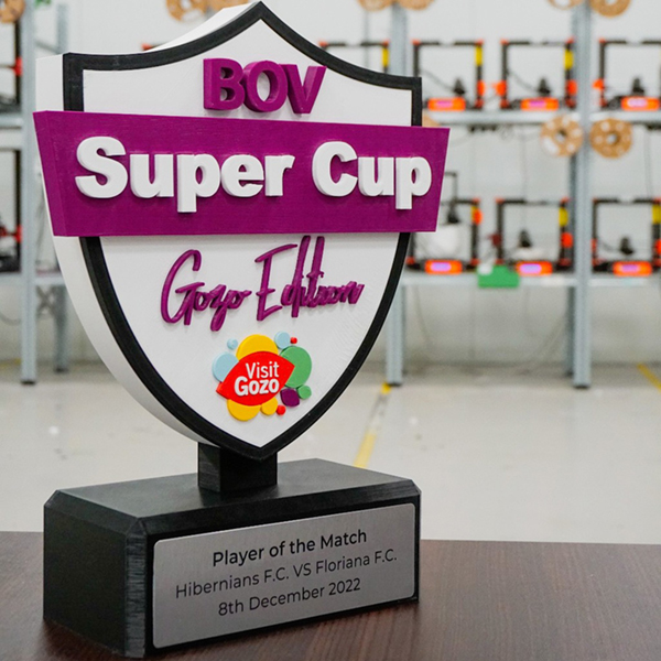 SUPER CUP BOV trophy