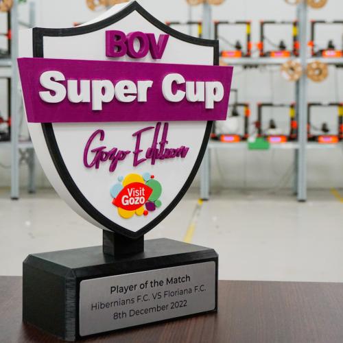 BOV Super Cup Gozo Edition Trophy